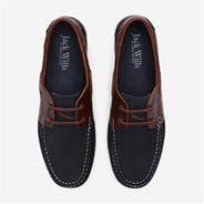 Navy - Jack Wills - Leather Boat Shoes