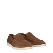 Taupe - Jack Wills - Suede Slip-On Loafer