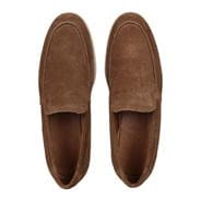 Taupe - Jack Wills - Suede Slip-On Loafer