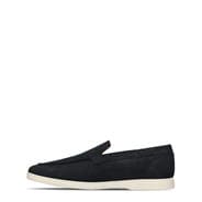 Navy - Jack Wills - Leather Slip-On Loafer