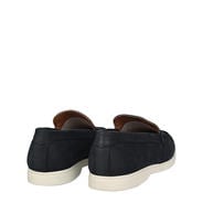 Navy - Jack Wills - Leather Slip-On Loafer