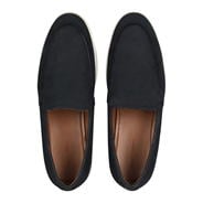 Navy - Jack Wills - Leather Slip-On Loafer