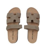 Taupe - Jack Wills - Cage Strap Sandal