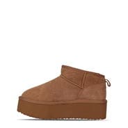 Tan - Jack Wills - Platform Snug Boots