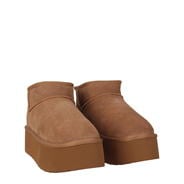 Tan - Jack Wills - Platform Snug Boots