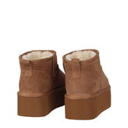 Tan - Jack Wills - Platform Snug Boots