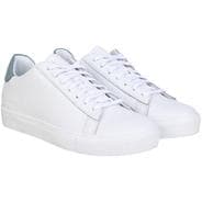 White - Jack Wills - Low Leather Trainer