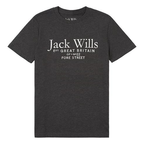 Jack Wills - Wills Script T-Shirt Junior Boys