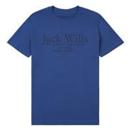 Blue/Black - Jack Wills - Wills Script T-Shirt Junior Boys