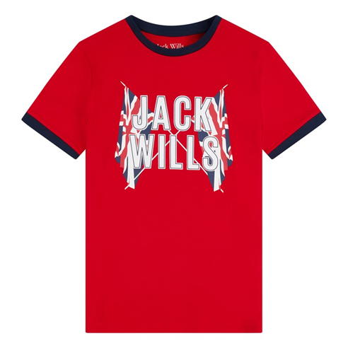 Jack Wills - GBR Ringer Tee In99