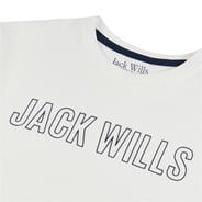 Marshmallow - Jack Wills - Collegiate OS Tee Jn99