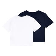 Navy/White - Jack Wills - Twin Pack Crop T Jn99