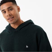 Dark Green - Jack Wills - Knitted Hoodie