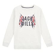 Light Grey Marl - Jack Wills - JW GBR BB Crew Ch99