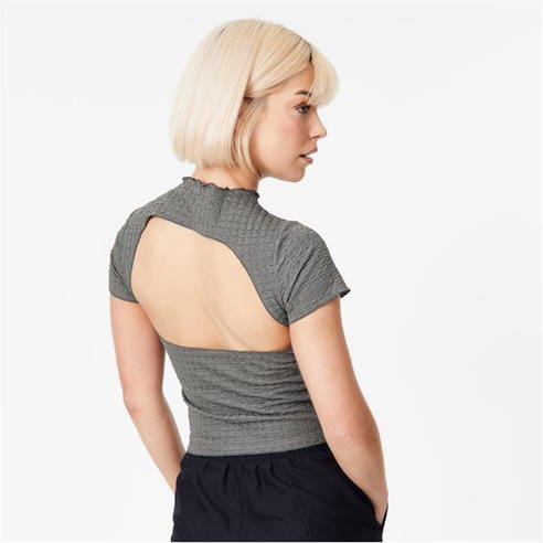 Jack Wills - Textured Open Back Top