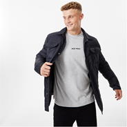 Black - Jack Wills - Quilted Liner Jacket