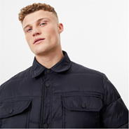 Black - Jack Wills - Quilted Liner Jacket