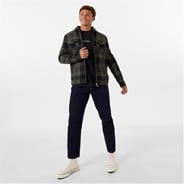 Green - Jack Wills - Sherpa Lined Trucker Jacket