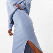 Soft Blue - Jack Wills - Knit Midi Skirt