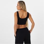 Black - Jack Wills - Jersey Corset Top