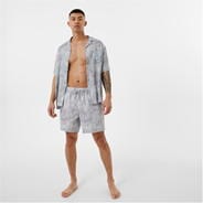 Grey - Jack Wills - Washed Print Swim Short