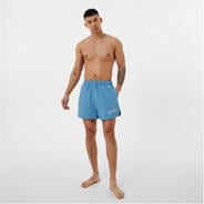 Mid Blue - Jack Wills - Graphic Swim Shorts