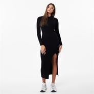 Black - Jack Wills - Rib Maxi Dress