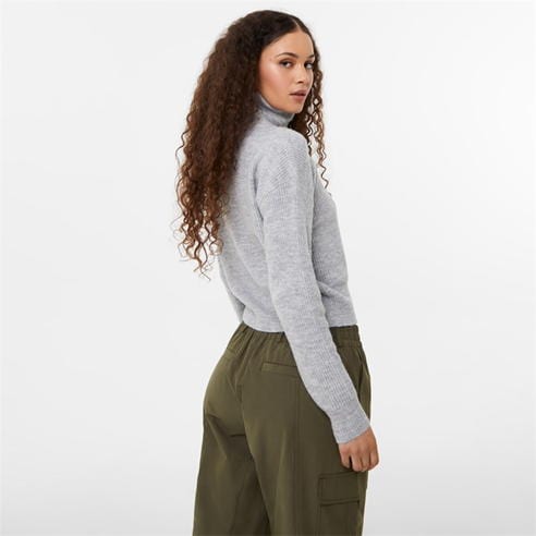 Jack Wills - Open Funnel Neck Cropped Jumper