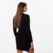 Black - Jack Wills - Rib Mini Dress