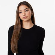 Black - Jack Wills - Rib Mini Dress