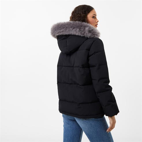 Jack Wills - Padded Fur Parka Jacket