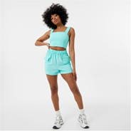 Teal - Jack Wills - Ruched Strap Crop Top