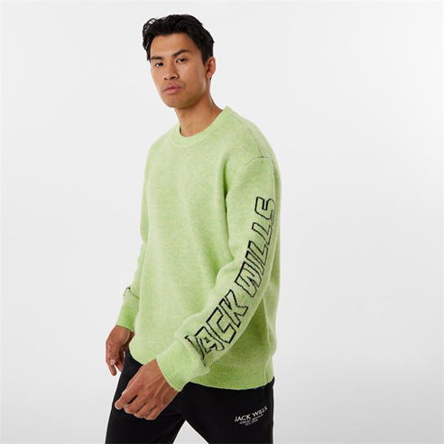 Jack Wills - Logo Intarsia Crew Jumper