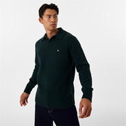 Dark Green - Jack Wills - Fuzzy Open Neck Jumper