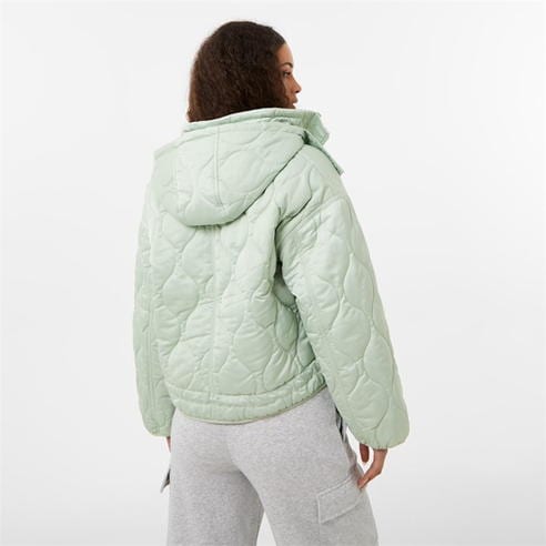 Jack Wills - Boxy Quilted Hooded Jacket