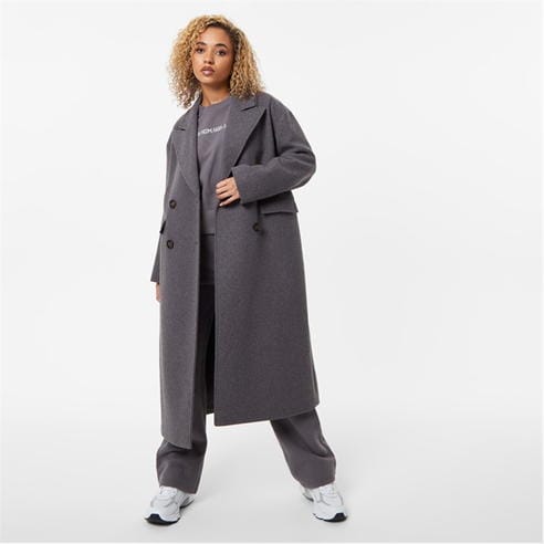 Jack Wills - Longline Double Breasted Coat