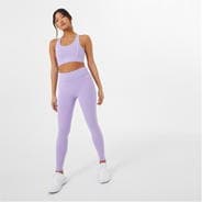 Lilac - Jack Wills - Active Contrast Stitch Sports Bra