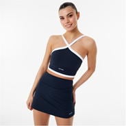 Navy - Jack Wills - Adjustable Cross Front Sports Bra