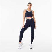 Navy - Jack Wills - Seamless Racer Sports Bra