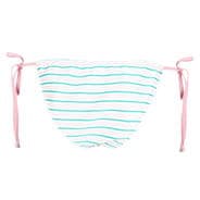 White Stripe - Jack Wills - Newton Tie Side Bikini Bottoms