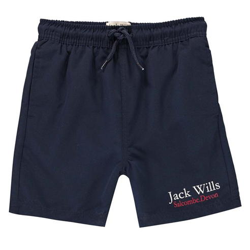 Jack Wills - Wills Kids Boys Ridley Script Swim Shorts