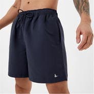 Navy - Jack Wills - Eco-Friendly Mid-Length Swim Shorts