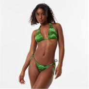 Green Swirl - Jack Wills - Adjustable Bikini Bottom