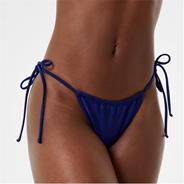 Cobalt - Jack Wills - High Shine Adjustable Bikini Bottom