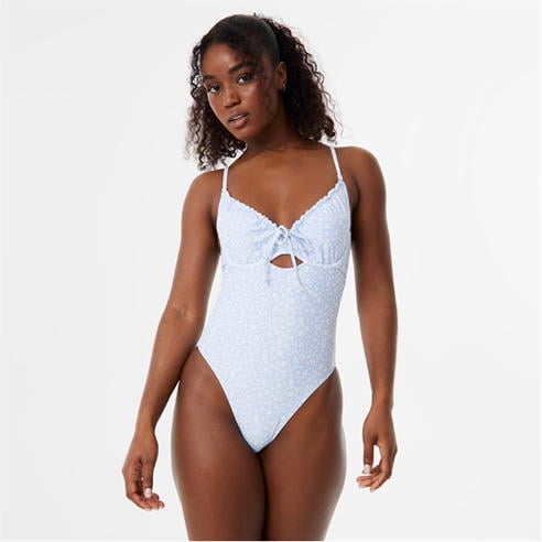 Jack Wills - Underwired Tie Front Swimsuit