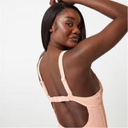 Peach - Jack Wills - Crinkle Underwire Swimsuit