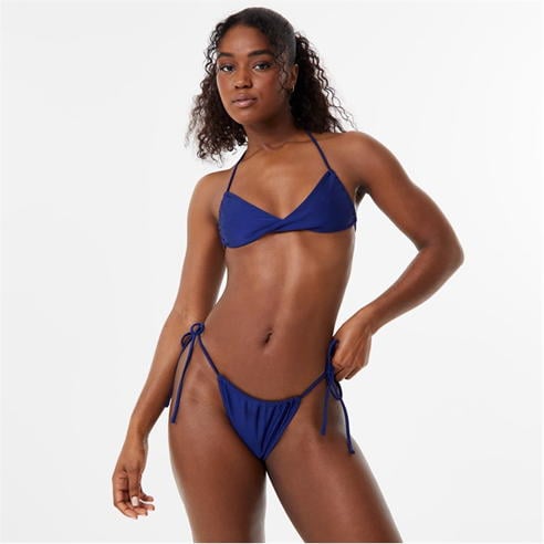 Jack Wills - High Shine Twist Front Bikini Top