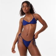 Cobalt - Jack Wills - High Shine Twist Front Bikini Top