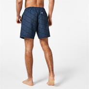 Navy - Jack Wills - Logo Print Swim Shorts