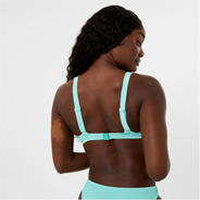 Aqua Green - Jack Wills - Crinkle Underwire Bikini Top